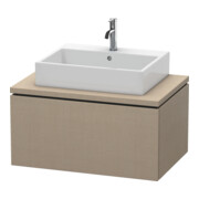 Duravit Waschtischunterschrank L-Cube 82x54,7cm, leinen, für Konsole, 1 Auszug