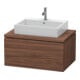 Duravit Waschtischunterschrank L-Cube 82x54,7cm, Nussb dkl., f Kons, 1 Auszug-1