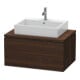 Duravit Waschtischunterschrank L-Cube 82x54,7cm, Nussb geb., f Kons, 2 Schub.-1