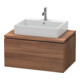 Duravit Waschtischunterschrank L-Cube 82x54,7cm, Nussb Nat, f Kons, 1 Auszug-1