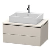 Duravit Waschtischunterschrank L-Cube 82x54,7cm, Tau matt, f Kons, 2 Schub.