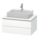 Duravit Waschtischunterschrank L-Cube 82x54,7cm, we. matt, f Kons, 2 Schub.-1