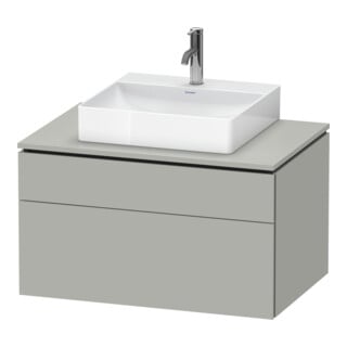 Duravit Waschtischunterschrank L-Cube 82x55cm, bg m, 1 Schubk., 1 Ausz., wandhängend