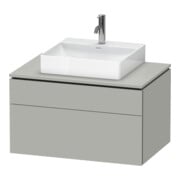 Duravit Waschtischunterschrank L-Cube 82x55cm, bg m, 1 Schubk., 1 Ausz., wandhängend