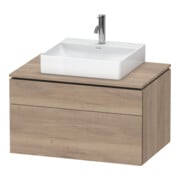 Duravit Waschtischunterschrank L-Cube 82x55cm, E ma, 1 Schubk., 1 Ausz., wandhängend