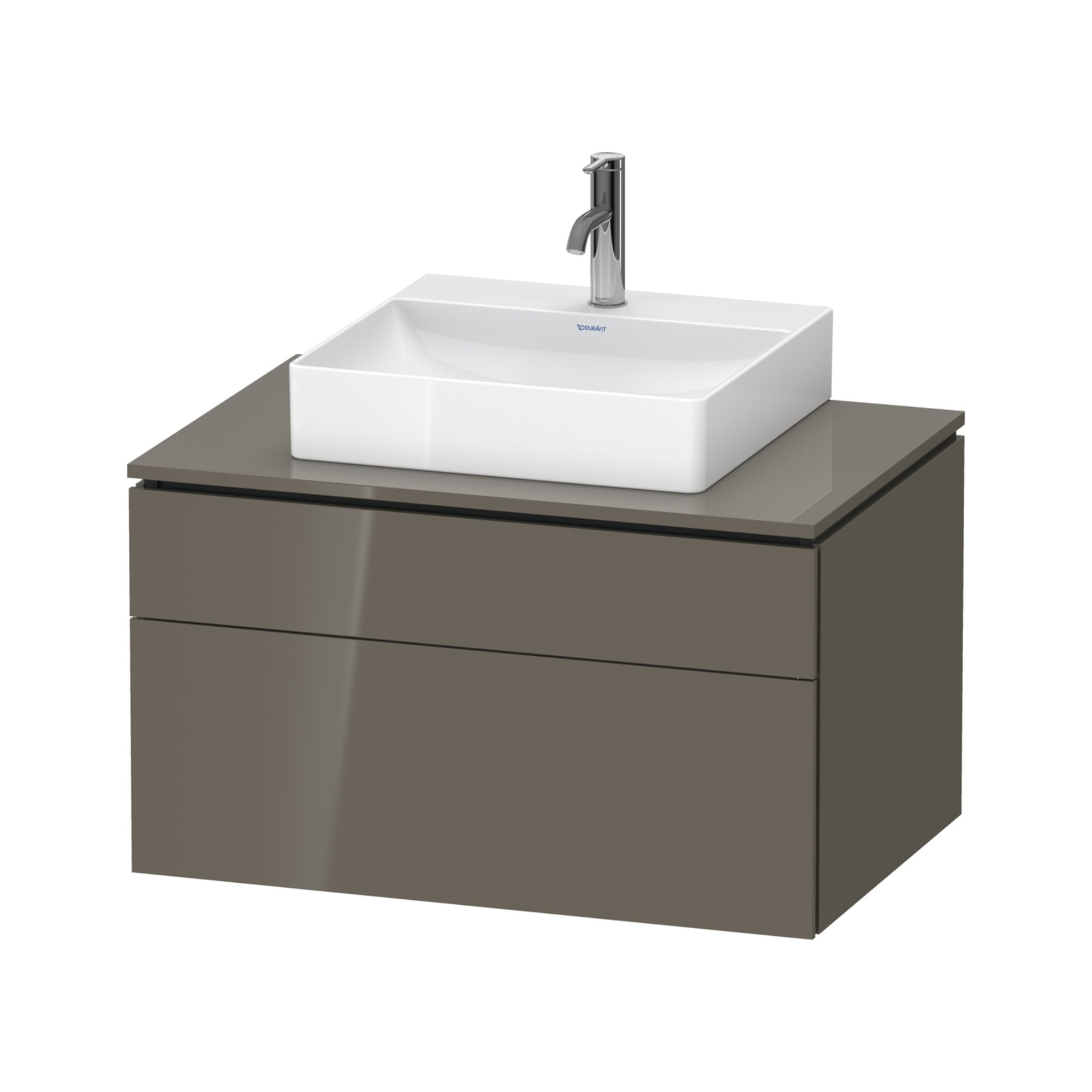 Duravit Waschtischunterschrank L-Cube 82x55cm, f G g, 1 Kast, 1 Ausz., wandhängend