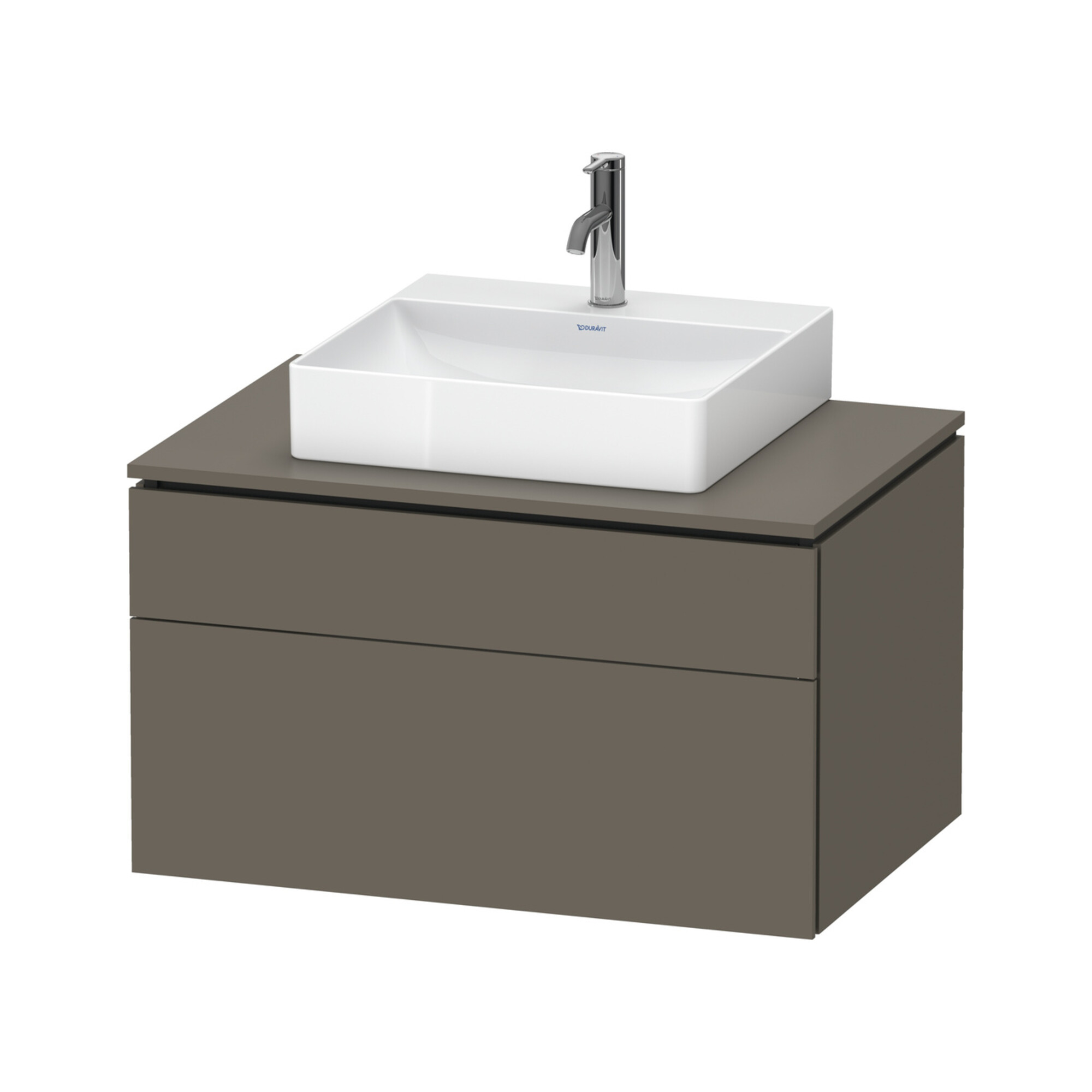 Duravit Waschtischunterschrank L-Cube 82x55cm, f G m, 1 Kast, 1 Ausz., wandhängend
