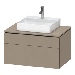 Duravit Waschtischunterschrank L-Cube 82x55cm, lei, 1 Schubk., 1 Ausz., wandhängend