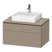 Duravit Waschtischunterschrank L-Cube 82x55cm, lei, 1 Schubk., 1 Ausz., wandhängend