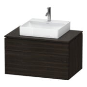 Duravit Waschtischunterschrank L-Cube 82x55cm, N ge, 1 Schubk., 1 Ausz., wandhängend