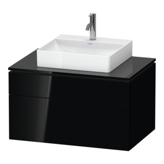 Duravit Waschtischunterschrank L-Cube 82x55cm, s g, 1 Schubk., 1 Ausz., wandhängend