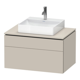 Duravit Waschtischunterschrank L-Cube 82x55cm, T ma, 1 Schubk., 1 Ausz., wandhängend