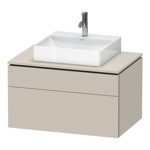 Duravit Waschtischunterschrank L-Cube 82x55cm, T ma, 1 Schubk., 1 Ausz., wandhängend