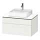 Duravit Waschtischunterschrank L-Cube 82x55cm, w ma, 1 Schubk., 1 Ausz., wandhängend-1