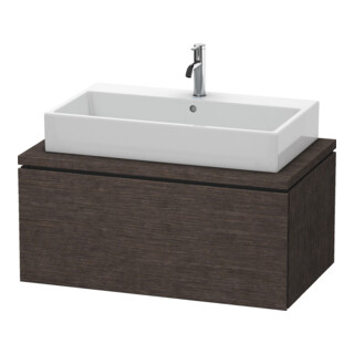 Duravit Waschtischunterschrank L-Cube 92x54,7cm, Ei dkl. geb., f Kons, 1 Ausz.