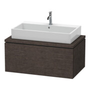 Duravit Waschtischunterschrank L-Cube 92x54,7cm, Ei dkl. geb., f Kons, 1 Ausz.