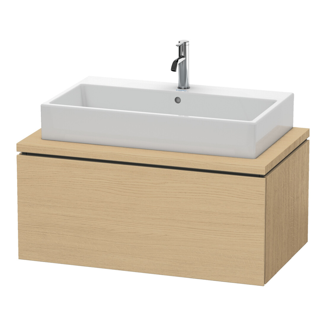 Duravit Waschtischunterschrank L-Cube 92x54,7cm, Ei Nat, für Konsole, 1Auszug