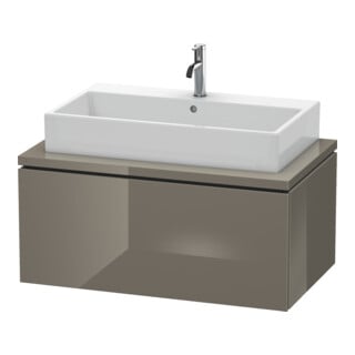 Duravit Waschtischunterschrank L-Cube 92x54,7cm, flan. Gr hgl, f Kons, 1 Ausz.