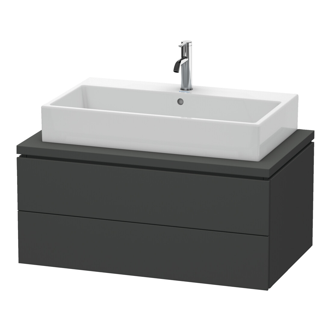 Duravit Waschtischunterschrank L-Cube 92x54,7cm, graph ma, f Kons, 2 Schub.