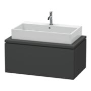 Duravit Waschtischunterschrank L-Cube 92x54,7cm, graph ma, f Konsole, 1 Auszug