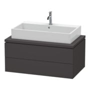 Duravit Waschtischunterschrank L-Cube 92x54,7cm, graph matt, f Kons, 2 Schub.