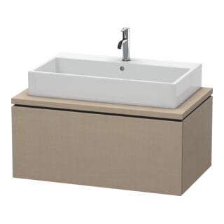 Duravit Waschtischunterschrank L-Cube 92x54,7cm, leinen, für Konsole, 1 Auszug
