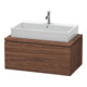 Duravit Waschtischunterschrank L-Cube 92x54,7cm, Nussb dkl., f Kons, 2 Schub.-1