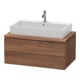 Duravit Waschtischunterschrank L-Cube 92x54,7cm, Nussb Nat, f Kons, 2 Schub.-1