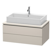 Duravit Waschtischunterschrank L-Cube 92x54,7cm, Tau ma, f Kons, 2 Schubkästen