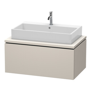Duravit Waschtischunterschrank L-Cube 92x54,7cm, Tau matt, f Konsole, 1 Auszug