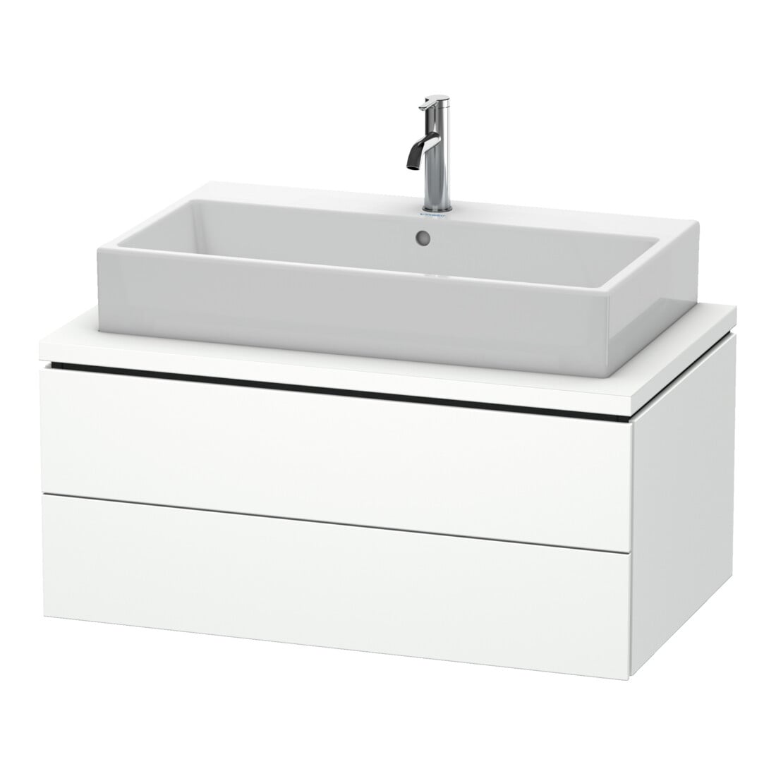 Duravit Waschtischunterschrank L-Cube 92x54,7cm, we. matt, f Kons, 2 Schub.