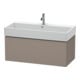 Duravit Waschtischunterschrank L-Cube 98,4x 45,9cm, bas. ma, 1 Ausz., wandhängend-1