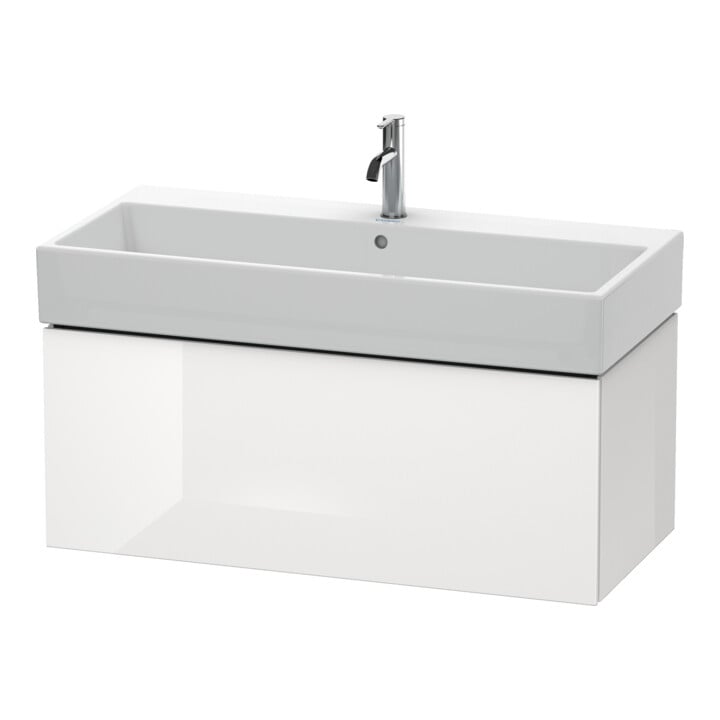 Duravit Waschtischunterschrank L-Cube 98,4x 45,9cm, Ei marm., 1 Ausz., wandhängend