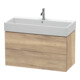 Duravit Waschtischunterschrank L-Cube 98,4x 45,9cm, Ei marm., 2 Schub., wandhängend-1