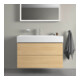 Duravit Waschtischunterschrank L-Cube 98,4x 45,9cm, Ei Nat, 2 Schubk., wandhängend