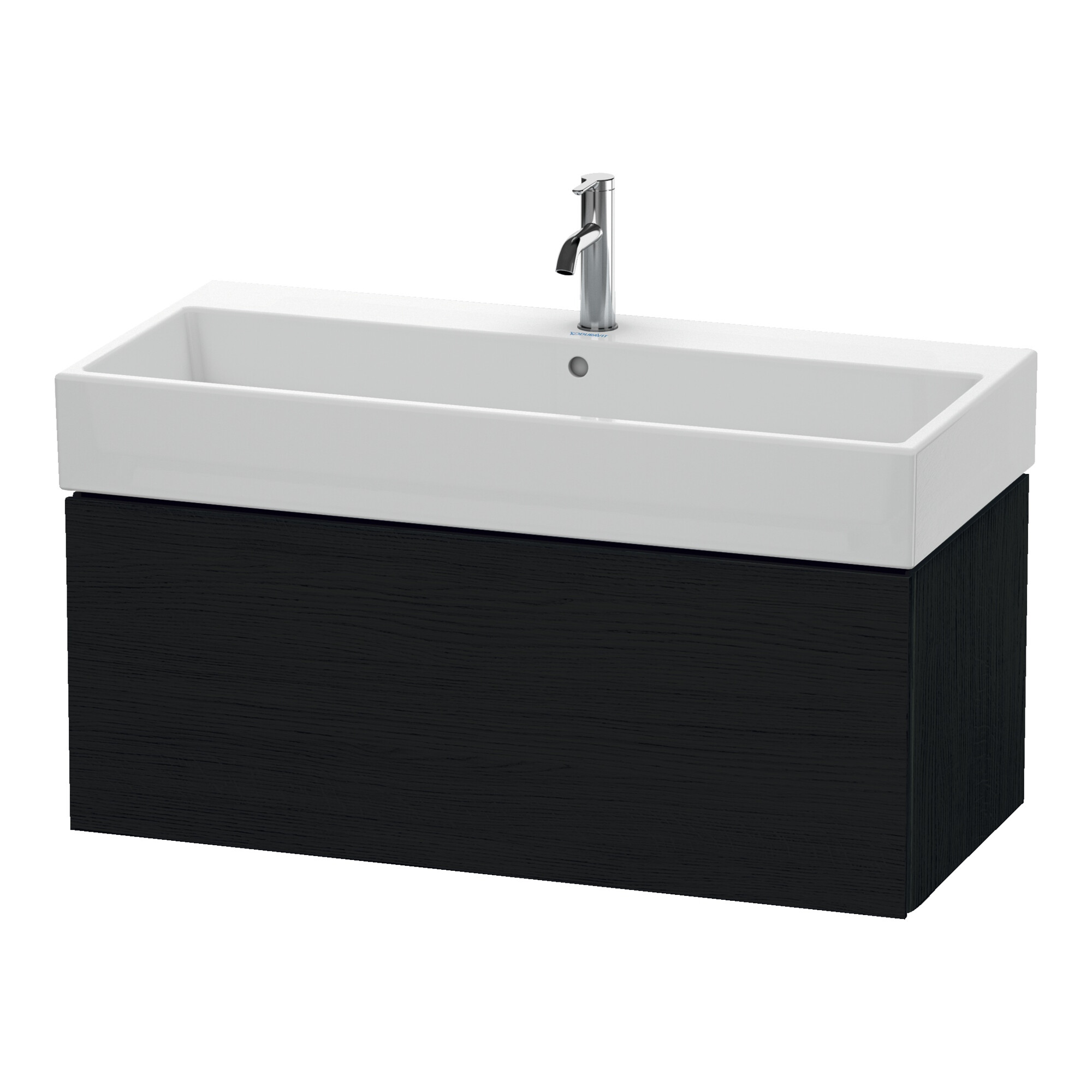 Duravit Waschtischunterschrank L-Cube 98,4x 45,9cm, Ei sw, 1 Ausz., wandhängend