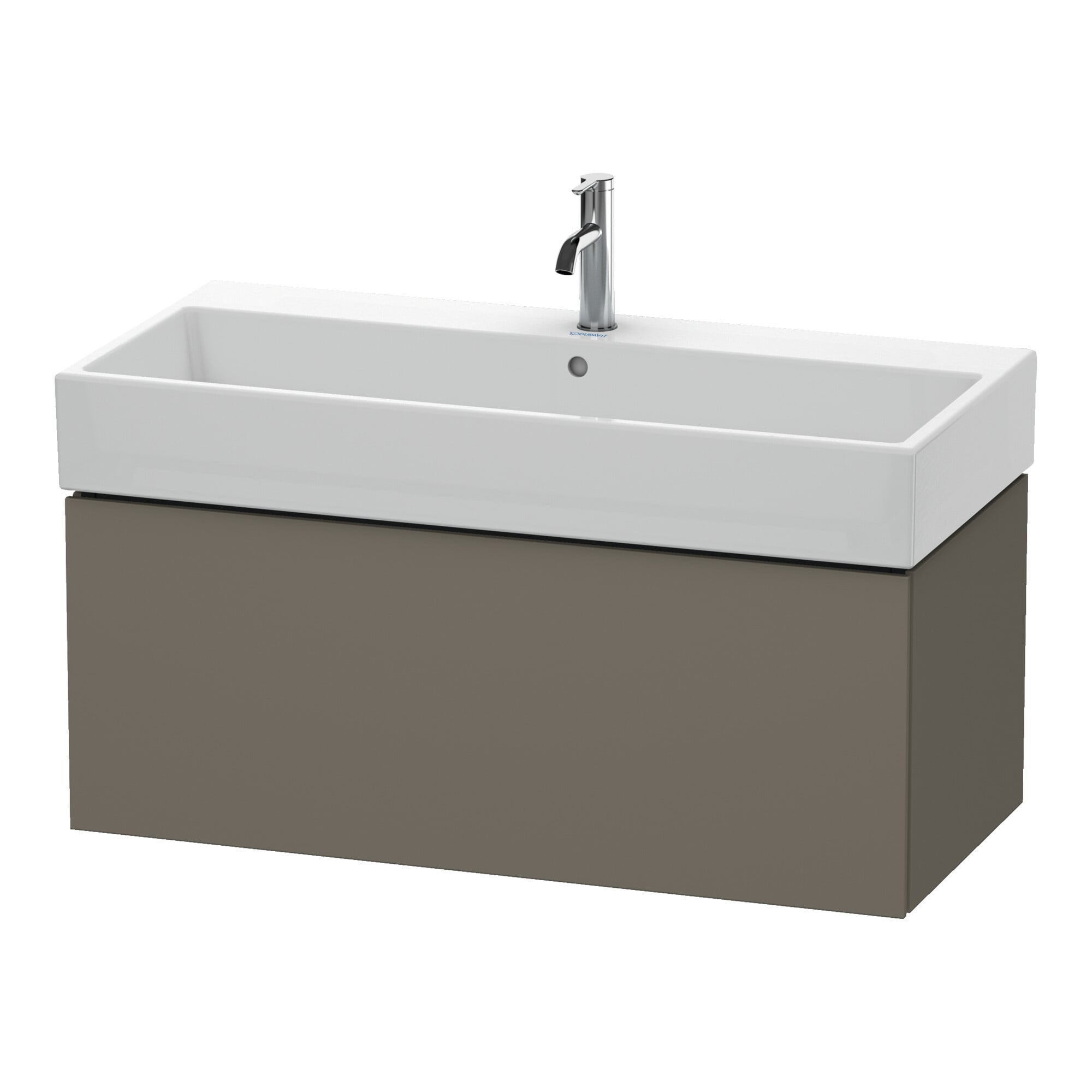 Duravit Waschtischunterschrank L-Cube 98,4x 45,9cm, f G s-matt, 1 Ausz., wandhängend