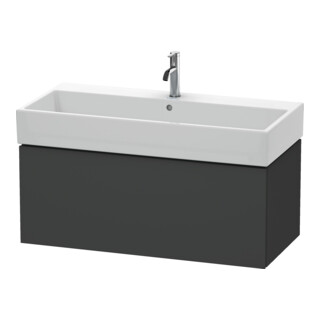 Duravit Waschtischunterschrank L-Cube 98,4x 45,9cm, graph ma, 1 Ausz., wandhängend