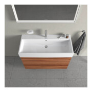Duravit Waschtischunterschrank L-Cube 98,4x 45,9cm, Nussb Nat, 2 Schub., wandhängend-5