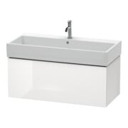 Duravit Waschtischunterschrank L-Cube 98,4x 45,9cm, we. hgl, 1 Ausz., wandhängend