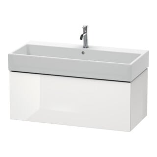 Duravit Waschtischunterschrank L-Cube 98,4x 45,9cm, we. hgl, 1 Ausz., wandhängend