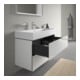 Duravit Waschtischunterschrank L-Cube 98,4x 45,9cm, we. hgl, 2 Schub., wandhängend-5