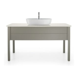 Duravit Waschtischunterschrank Luv 133,8x57x74,3cm, 1 AZ, st, st-gr s-matt