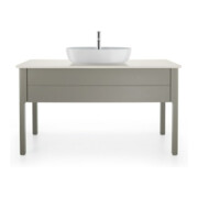 Duravit Waschtischunterschrank Luv 133,8x57x74,3cm, 1 AZ, st, st-gr s-matt