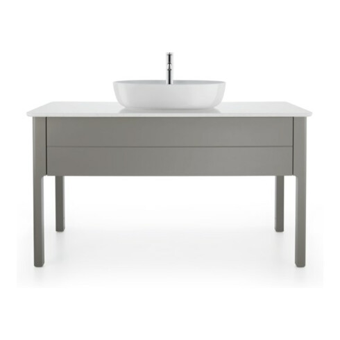 Duravit Waschtischunterschrank Luv 133,8x57x74,3cm, 1 AZ, st, st-gr s-matt