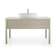 Duravit Waschtischunterschrank Luv 133,8x57x74,3cm, 1 AZ, steh., Tau s-matt