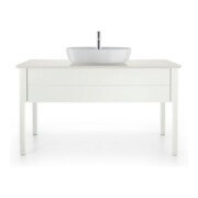 Duravit Waschtischunterschrank Luv 133,8x57x74,3cm, 1 AZ, steh., we s-matt