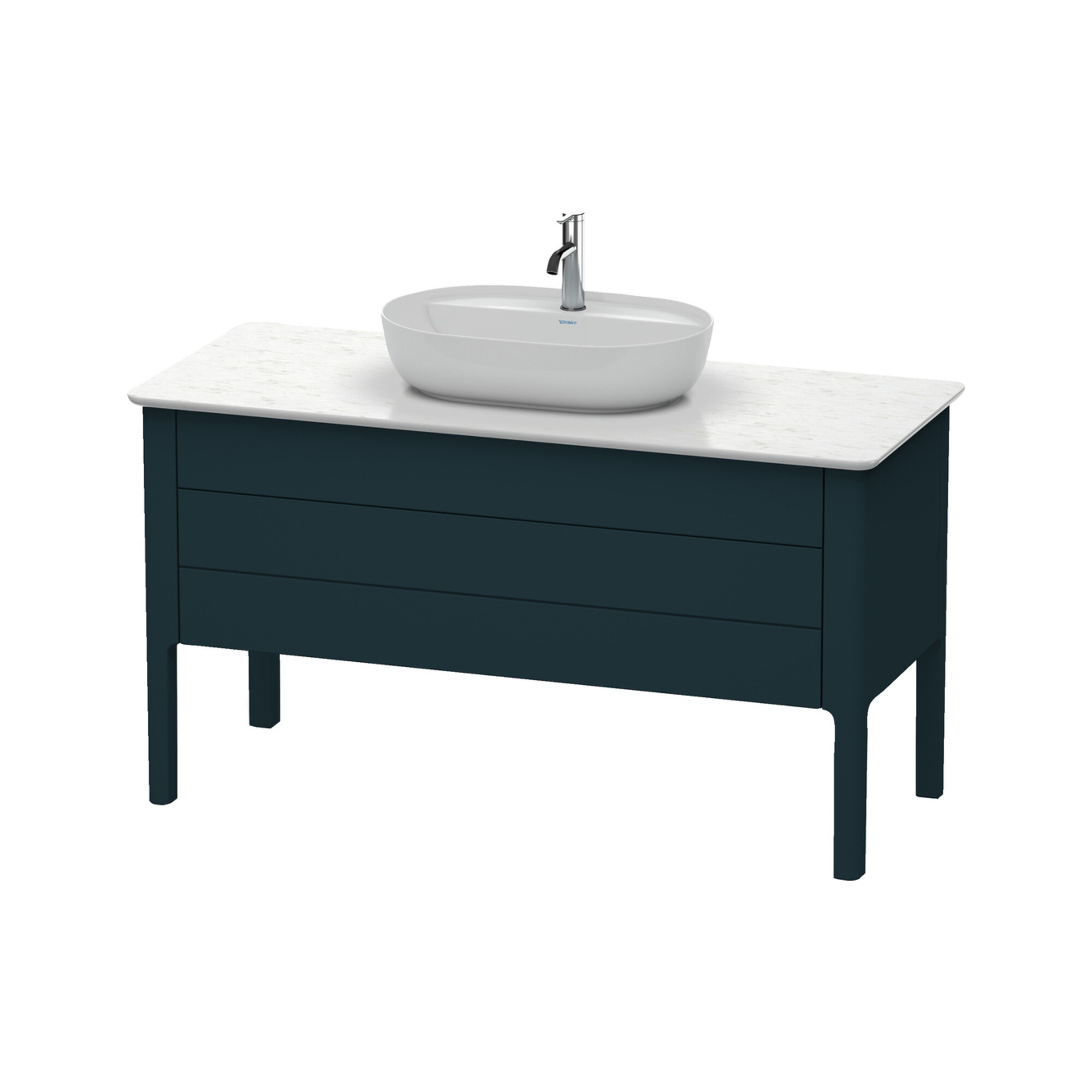 Duravit Waschtischunterschrank Luv 133,8x57x74,3cm, 1 Lad, 1 AZ, st, bl m