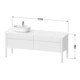 Duravit Waschtischunterschrank Luv 173,3x57cm, 2 La, 2 AZ, st, r, bl s-matt