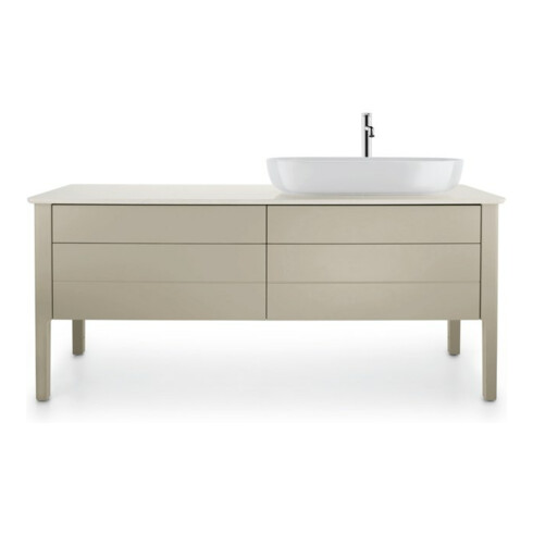 Duravit Waschtischunterschrank Luv 173,3x57cm, 2 La, 2 AZ, st, r, T s-matt